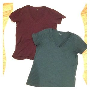 Madewell V-neck Tee Bundle